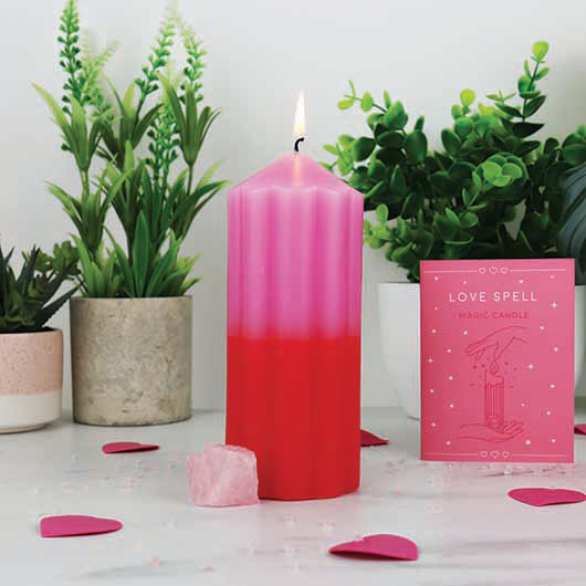 Love Spell Candle Rollover 2